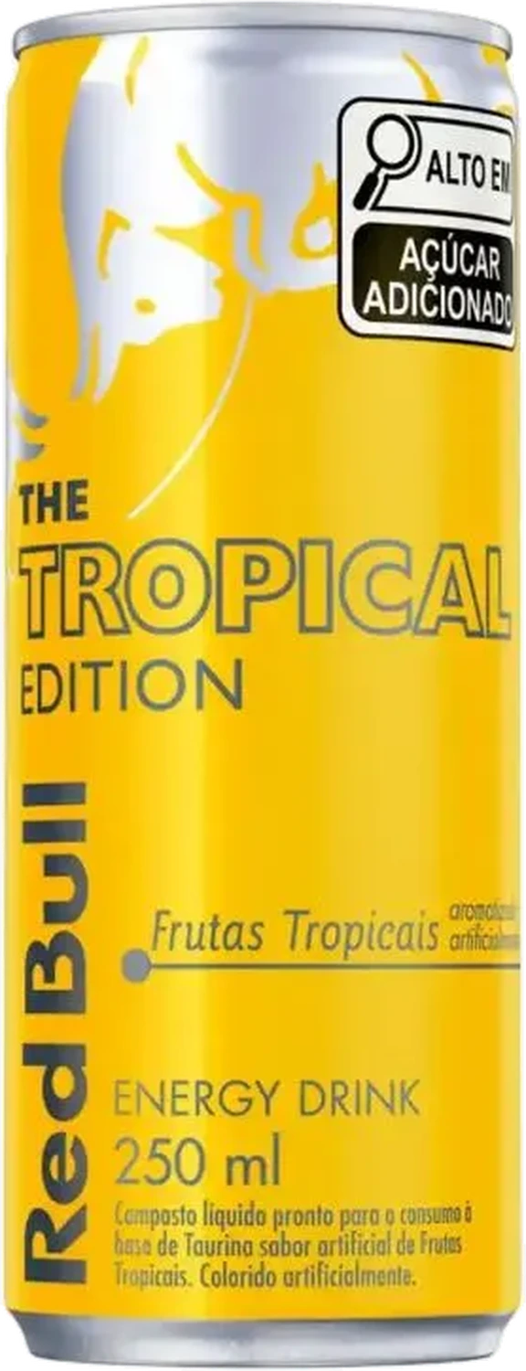 Lata Red Bull Tropical Edition